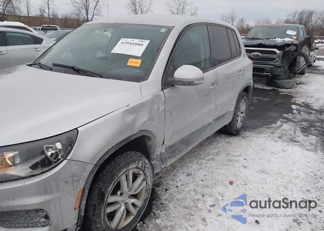 2013 Volkswagen Tiguan S из США, поврежденный, VIN WVGAV3AX2DW620804